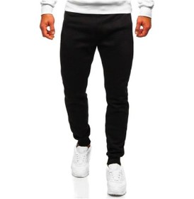 Resim Witcher Pençe Eşofman Takımı Beyaz Sweatshirt Siyah Jogger - Baskılı Oversize Şardonlu Kapüşonlu Beyaz 