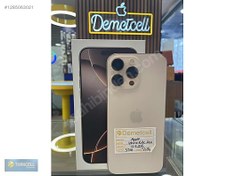 Resim Apple iPhone 16 Pro Max İkinci El TR | 512 GB | Çöl Titanyum İkinci El Demetcell iletişimden 16 PRO MAX 512 GB