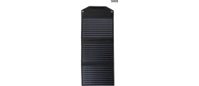 Resim Mey Ithalat® Sh-03 30W Hızlı Şarj Taşınabilir Güneş Enerji Paneli Şarj Istasyonu - Siyah 