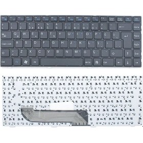 Resim Hasee Ui45 Ui43 Ui41 Ui47 Ui43 U45 Notebook Klavye (Siyah TR) 