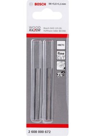 Resim Bosch Planya Bıçağı Çift Taraflı 56mm 3ᵒ 2'li - 2608000672 