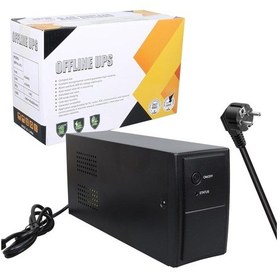 Resim Andees Ad-850 850va 12v9ah Ups Kesintisiz Güç Kaynağı 340x140x220mm 