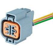 Resim Soketsan Boğaz Kelebeği Soketi Gri 4 Pin Kablolu 
