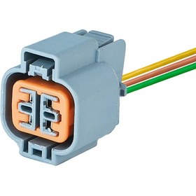 Resim Soketsan Boğaz Kelebeği Soketi Gri 4 Pin Kablolu 