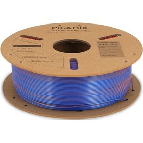 Resim Filamix Mystic Parlak Mavi Yeşil Turuncu 1.75mm 1kg Filament - Urhanshop Gönderimli 