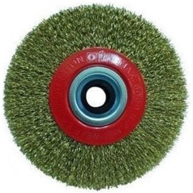 Resim Hawk 10103 Daire Fırça Sarı Telli 125x25 Mm 