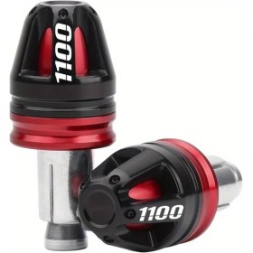 Resim Tongdashop Ducati Scrambler 1100 18-23 Kırmızı Titreşim Önleyici 22mm Universal Motor Tutacak 