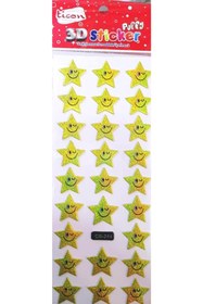 Resim Ticon 3d Sticker Etiket 