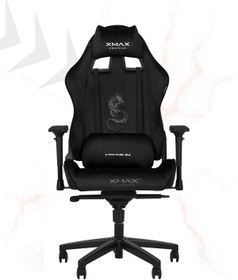 Resim XMAX Rio Black Balerion Pro Komple Terletmez Kumaş Ultra Hissiyat Profesyonel Oyuncu Koltuğu 