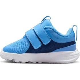 Resim Nike Star Runner 5 Td Bebek Mavi Cırtlı Spor Ayakkabı-| HF7006-400 