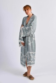 Resim Brandsmithshop Gri Dreamcatcher Kimono Çok Renkli 