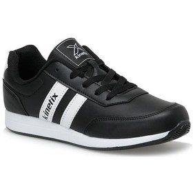 Resim Kinetix Reeds Pu Siyah Beyaz Erkek Sneaker Siyah 