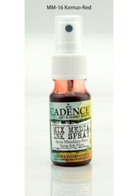 Resim Cadence Mix Media Sprey Boya 25Ml Mm16 Kırmızı 