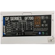 Resim GAMEFORCE GF700 BEYAZ 700W 80+ Bronz Sertifikalı Güç Kaynağı 