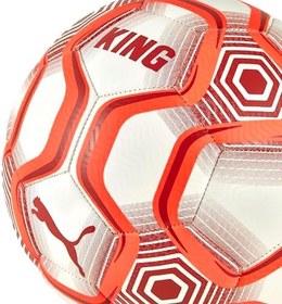 Resim PUMA Futbol Topu PUMA Beyaz-Parlak Kırmızı 5 Adet 1 Top 68 cm Futbol Topu 