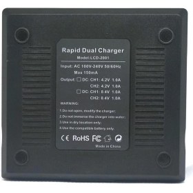 Resim Ggt Sony NP-F970 Batarya Uyumlu Göstergeli Ikili Şarj Cihazı​​​​​​​ 