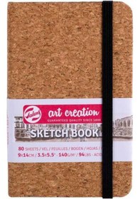 Resim Art Creation Sketch Book Eskiz Bloğu 9x14 140gr 80 Yaprak Cork 