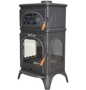 Resim Flame Stove Modena Lux Oven Döküm Soba 