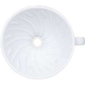 Resim Jesse Güral Porselen V60 Porselen Dripper Kahve Demleme 