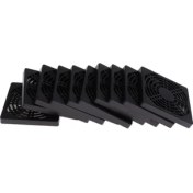 Resim Prettyia 10X Toz Dayanıklı 8 cm Durumda Soğutucu Fan Toz Filtresi Kapak Izgara Bilgisayar Için 83X83X9MM(Yurt Dışından) 