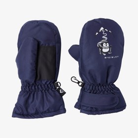 Resim McKinley Eloi II Jr Çocuk Lacivert Kayak Eldiveni 