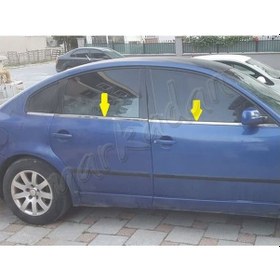 Resim Woc Chrome Vw Passat 3B Krom Cam Çıtası 1996-2005 6 Parça Paslanm 