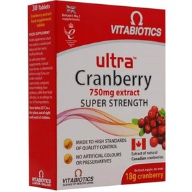 Resim Vitabiotics Ultra Cranberry 30 Tablet 