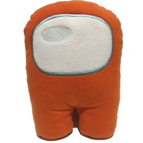 Resim Among Us Peluş Oyuncak Turuncu 