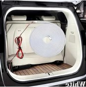 Resim Trendooze Turcoshop11 Beyaz 157.48in Araç Led Şerit Işığı - 5 Renk Suv Sedan Uygun, Zararsız Kurulum 