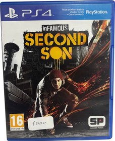 Resim Sony Ps4 Second Son 2.el Oyun Temiz 
