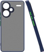 Resim Xiaomi Redmi Note 13 Pro Plus 5g Uyumlu Kılıf Zore Hux Kapak-lacivert 