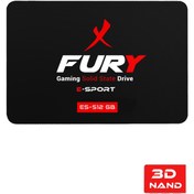 Resim E-Sport 512 GB 550 MB-500 Mb/s SATA3 2.5 Gaming SSD Fury