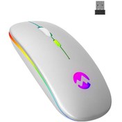 Resim Everest SMW-710 Kablosuz Şarjlı USB Ledli Optik Mouse 