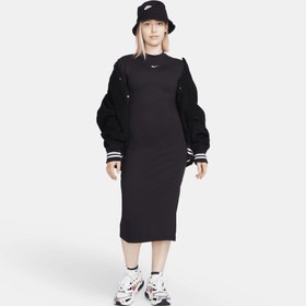 Resim Nike Sportswear Essential Kadın Siyah Elbise 