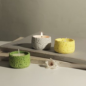 Resim Epoksi reçine, beton ve aroma mumu depolama için silikon mum kalıpları - Yeniden kullanılabilir el yapımı yaratıcı hediye el sanatları - Fantastik tema ev spa dekor 