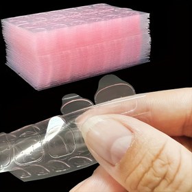 Resim Kristal detaylı, ince, kendinden yapışkanlı tırnak çıkartmaları - Pürüzsüz, parlak bir görünüm için mükemmel 
