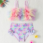 Resim Bebek Kız Bikini Seti 