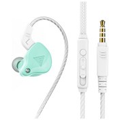 Resim Springsun Qkz Ak6-x Yeşil Kulak İçi Kulaklık, Mikrofonlu Ve 3.5mm Bağlantılı, Hafif Tasarım Qkz Ak6-x 