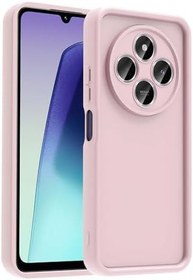 Resim Zore Xiaomi ile uyumlu Redmi 14C Kılıf Kamera Korumalı Zore Ananas Kapak Pembe 