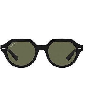 Resim Ray-Ban Gina RB4399 Köşeli Siyah Unisex Polarize Güneş Gözlüğü 