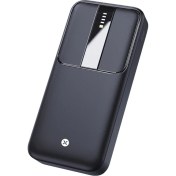 Resim Dexim DCA0049 X-02 20.000mAh Powerbank with PD Type-C Giriş:5V-2.6A,9V-2A USB Akıllı Koruma 