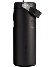 Resim Stanley The Iceflow Flip Straw 2.0 Pipetli Termos Bardak 0,47 Lt Siyah 