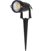 Resim 5w Cob Led Çim Lambası Dc12v Dış Mekan Peyzaj Işığı Spot Işık Ip65 Suya Dayanıklılık Bahçe Veranda Avlu Avlu Yol Sıcak Beyaz Diğer 