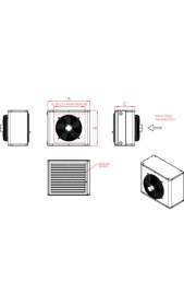 Resim Azak AP30 33710 Kcal/h 39.2kw Aksiyel Sıcak Hava Apareyi - Sulu Sistem 