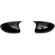 Resim Chevrolet Cruze Batman Yarasa Ayna Kapağı Piano Black / 2012 - 20 