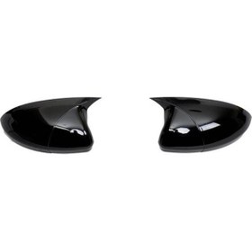 Resim Chevrolet Cruze Batman Yarasa Ayna Kapağı Piano Black / 2012 - 20 