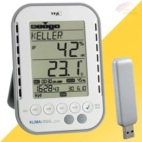 Resim Sevgift Tfa 30.3039 Klimalogg Pro Sıcaklık ve Nem Kayıt Cihazı (Alman) 