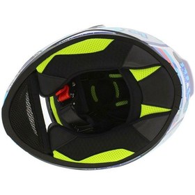 Resim Ls2 Kıd Next Level Çocuk Kapalı Kask Beyaz - Mavi 