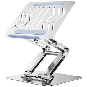 Resim Ayarlanabilir Yükseklik Ve Açılı Alüminyum Laptop Standı 