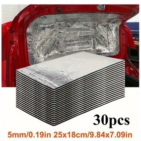 Resim Topnotch 30lu Araç Ses Yalıtım Ve Isı İzolasyon Paspası Kendinden Yapışkanlı 